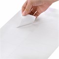 Этикетка самоклеящаяся 105х37 мм, 16 этикеток, белая, 80 г/м2, 50 листов, STAFF BASIC, 115652 115652