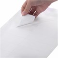 Этикетка самоклеящаяся 105х37,1 мм, 16 этикеток, белая 70 г/м2, 50 листов, TANEX, сырье Финляндия, 114534, TW-2105 114534