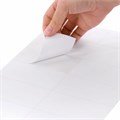 Этикетка самоклеящаяся 105х42,4 мм, 14 этикеток, белая, 80 г/м2, 50 листов, STAFF BASIC, 115650 115650