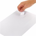 Этикетка самоклеящаяся 38х21,2 мм, 65 этикеток, белая, 80 г/м2, 100 листов, STAFF BASIC, 115681 115681
