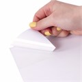 Этикетка самоклеящаяся 70х67,7 мм, 12 этикеток, белая, 80 г/м2, 50 листов, STAFF BASIC, 115649 115649
