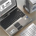 Этикетка самоклеящаяся 96x50,8 мм, 10 этикеток, полиэстер, серебро, 20 листов, Avery Zweckform, L6012-20 115395