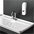Дозатор для жидкого мыла LAIMA PROFESSIONAL ECO, НАЛИВНОЙ, 0,38 л, белый, ABS-пластик, 607331 607331