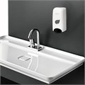 Дозатор для жидкого мыла LAIMA PROFESSIONAL ECO, НАЛИВНОЙ, 1 л, белый, ABS-пластик, 606551 606551
