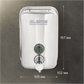 Дозатор для жидкого мыла LAIMA PROFESSIONAL INOX (гарантия 3 года), 0,5 л, нержавеющая сталь, зеркальный, 605394 605394