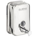 Дозатор для жидкого мыла LAIMA PROFESSIONAL INOX (гарантия 3 года), 0,5 л, нержавеющая сталь, зеркальный, 605394 605394