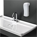 Дозатор для жидкого мыла LAIMA PROFESSIONAL ORIGINAL, НАЛИВНОЙ, 0,8 л, белый, ABS-пластик, 605774 605774