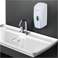 Дозатор для жидкого мыла LAIMA PROFESSIONAL ORIGINAL, НАЛИВНОЙ, 1 л, белый, ABS-пластик, 605782 605782