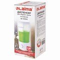 Дозатор для жидкого мыла LAIMA, НАЛИВНОЙ, 0,38 л, белый (матовый), ABS-пластик, 603922 603922