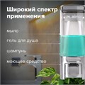 Дозатор для жидкого мыла LAIMA, НАЛИВНОЙ, 0,48 л, хром, ABS-пластик, 605053 605053