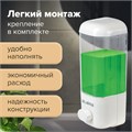 Дозатор для жидкого мыла LAIMA, НАЛИВНОЙ, 0,5 л, белый, ABS-пластик, 601792 601792
