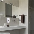 Дозатор для мыла-пены LAIMA PROFESSIONAL CLASSIC, НАЛИВНОЙ, 0,6 л, белый, ABS-пластик, 606680 606680