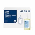 Картридж с жидким мылом одноразовый TORK (Система S1) Advanced, 1 л, мягкое, 420511 608891