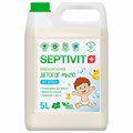 Мыло жидкое детское гипоаллергенное 5 л, SEPTIVIT "Без запаха", биоразлагаемое 609970