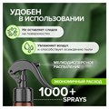Освежитель воздуха 380 мл SYNERGETIC "Ирис и розовый перец", биоразлагаемый, нейтрализатор запахов, спрей, 900002 608654