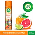 Освежитель воздуха аэрозольный 290 мл, AIRWICK "Испанские каникулы" – "Грейпфрут и цветущий лайм", 93107, 3094510 607507
