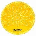 Дезодоратор коврик для писсуара желтый, аромат Лимон, LAIMA Professional, на 30 дней, 608898 608898