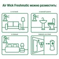 Сменный баллон 250 мл, AIRWICK "Нежность шелка и лилии", для автоматических освежителей, универсальный 601847