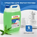 Средство для мытья посуды 5 л, LAIMA PROFESSIONAL концентрат, "Алоэ Вера", 602298 602298