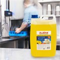 Средство для мытья посуды 5 л, LAIMA PROFESSIONAL, концентрат, "Лимон", 601608 601608