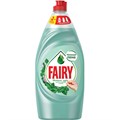 Средство для мытья посуды, 900 мл, FAIRY (Фейри) Нежные руки "Чайное дерево и мята" 603748