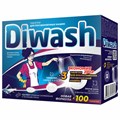 Таблетки для посудомоечных машин 100 штук, DIWASH 604643