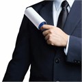 Ролик для чистки одежды / мебели от шерсти, ворсинок, пыли, волос + 12 сменных блоков по 50 листов, суперлипкий, LAIMA, 608385 608385