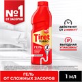 Средство для прочистки канализационных труб 1 л, TIRET (Тирет) "Turbo", гель, 8147377 602018