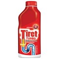 Средство для прочистки канализационных труб 500 мл, TIRET (Тирет) "Turbo", гель, 8147369 602019
