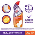 Средство для уборки туалета дезинфицирующее 750 мл CILLIT BANG "Антиналет+Блеск", Сила Цитруса, 07820, 8149770 601996