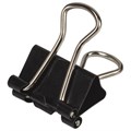 Зажимы для бумаг BRAUBERG, КОМПЛЕКТ 12 шт., 15 мм, на 45 листов, черные, картонная коробка, 223969 223969