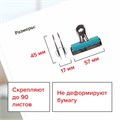 Зажимы-бульдоги для бумаг большие BRAUBERG, КОМПЛЕКТ 10 шт., 57 мм, на 90 листов, картонная коробка, 223514 223514