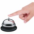 Звонок настольный KW-trio для ресепшн, хромированный, -3A00 451680