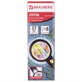 Лупа просмотровая BRAUBERG, С ПОДСВЕТКОЙ, диаметр 37 мм, увеличение 8, корпус черный, 454127 454127
