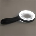 Лупа просмотровая с LED-ПОДСВЕТКОЙ, диаметр 90 мм, увеличение 10, корпус черный, BRAUBERG, 455928 455928