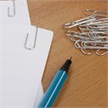 Скрепки BRAUBERG, 33 мм, никелированные, 100 шт., в картонной коробке, 270443 270443