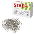 Скрепки STAFF "EVERYDAY", 28 мм, никелированные, 100 шт., в картонной коробке, 226758 226758