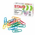 Скрепки STAFF "Manager", 28 мм, цветные, 70 шт., в картонной коробке, Россия, 224630 224630