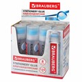 Клей канцелярский BRAUBERG, 125 мл, с силиконовым аппликатором, 228403 228403