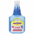 Клей канцелярский ЮНЛАНДИЯ, 50 мл, с силиконовой кисточкой, 228409 228409