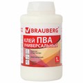 Клей ПВА BRAUBERG, 1 кг, универсальный (бумага, картон, дерево), 600983 600983