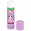 Клей-карандаш "Anime" 15 г, BRAUBERG KIDS, ассорти, 272472 272472
