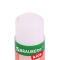 Клей-карандаш "Зверята: кошка, мышка, хрюшка", 9 г, фигурный колпачок, BRAUBERG KIDS, 271138 271138