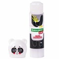 Клей-карандаш "Зверята: панда, слон, леопард", 9 г, фигурный колпачок, BRAUBERG KIDS, 271139 271139