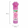 Клей-карандаш "Лапки" Cat Paw, 9 г, фигурный колпачок, 3 шт. на блистере, BRAUBERG KIDS, 271982 271982
