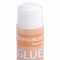Клей-карандаш 15 г, ВЫГОДНАЯ УПАКОВКА, BRAUBERG PASTEL, 4 штуки на блистере, PVP-основа, 271250 271250