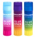 Клей-карандаш 21 г, ВЫГОДНАЯ УПАКОВКА, BRAUBERG "Grade", 3 штуки на блистере, PVP-основа, 271248 271248