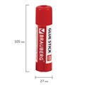 Клей-карандаш 25 г ВЫГОДНАЯ УПАКОВКА BRAUBERG, 4 штуки на блистере, 229472 229472
