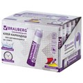 Клей-карандаш BRAUBERG, 9 г, обесцвечивающийся после высыхания, 220872 220872