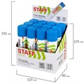 Клей-карандаш STAFF EVERYDAY, 40 г, 228665 228665